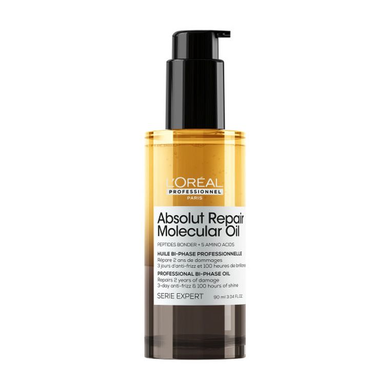 L'Oreal Professionnel, Serie Expert Absolut Repair Molecular, dwufazowy olejek odbudowujący, 90 ml
