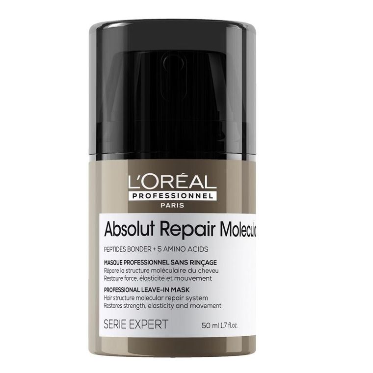 L'Oreal Professionnel, Serie Expert Absolut Repair Molecular, maska bez spłukiwania, 50 ml