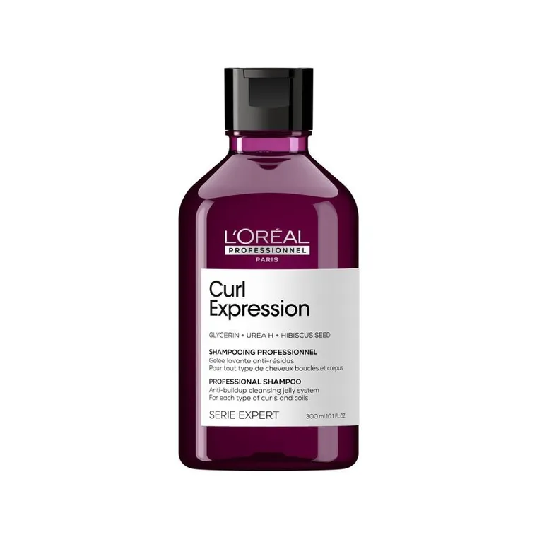 L'Oreal Professionnel, Serie Expert Curl Expression Anti-Buildup Cleansing Jelly Shampoo, żelowy szampon oczyszczający do włosów kręconych, 300 ml