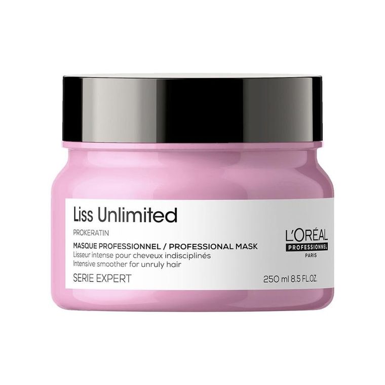 L'Oreal Professionnel, Serie Expert Liss Unlimited Mask, maska intensywnie wygładzająca włosy niezdyscyplinowane, 250 ml