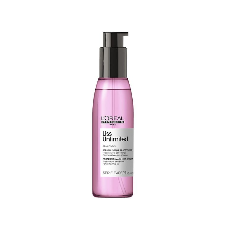 L'Oreal Professionnel, Serie Expert Liss Unlimited Oil, olejek intensywnie wygładzający włosy niezdyscyplinowane, 125 ml