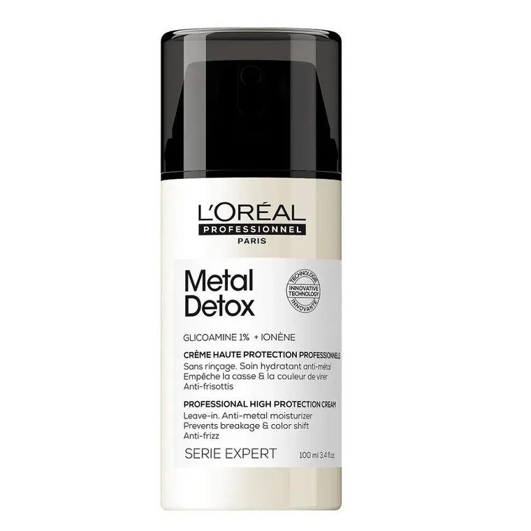 L'Oreal Professionnel, Serie Expert Metal Detox, ochronny krem bez spłukiwania, 100 ml