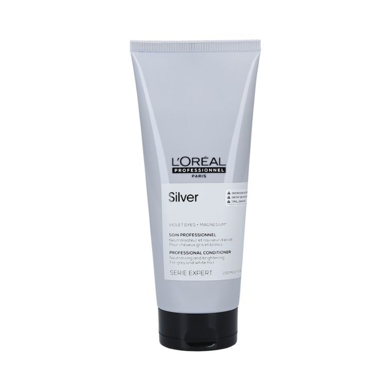 L'Oreal Professionnel, Silver Neutralising Cream, odżywka do włosów siwych, 200 ml
