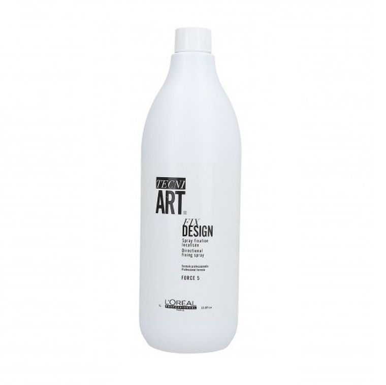 L'Oreal Professionnel, Tecni Art Fix Design Directional Fixing Spray, precyzyjny spray do miejscowego utrwalenia, Force 5, 750 ml
