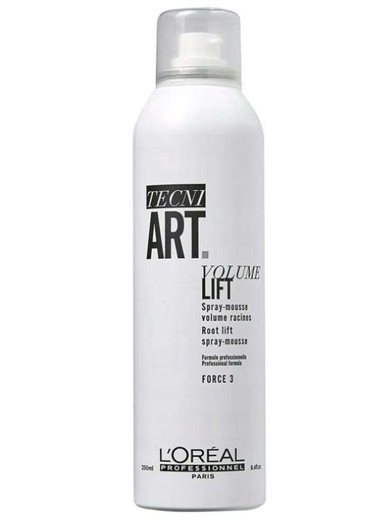 L'Oreal Professionnel, Tecni Art, Volume Lift Root Lift Spray-Mousse, pianka dodająca objętości u nasady, Force 3, 250 ml
