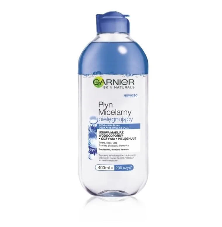 L'Oreal, Skin Naturals, pielęgnujący płyn micelarny z ekstraktem z bławatka, 400 ml