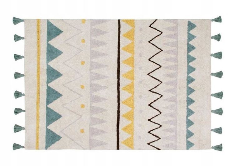 Lorena Canals, Azteca Vintage, dywan bawełniany 120-120-160 cm