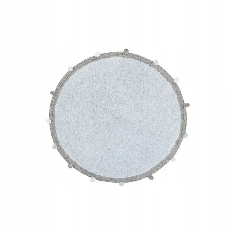 Lorena Canals, Bubbly Soft Blue, dywan bawełniany, 120 cm