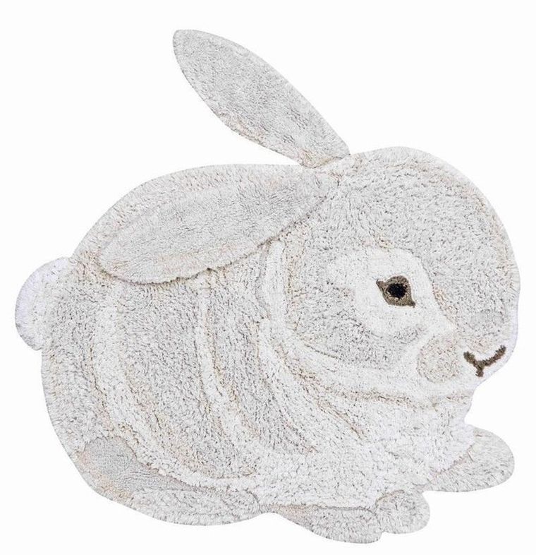 Lorena Canals, Króliczek, dywan bawełniany, 130-135 cm