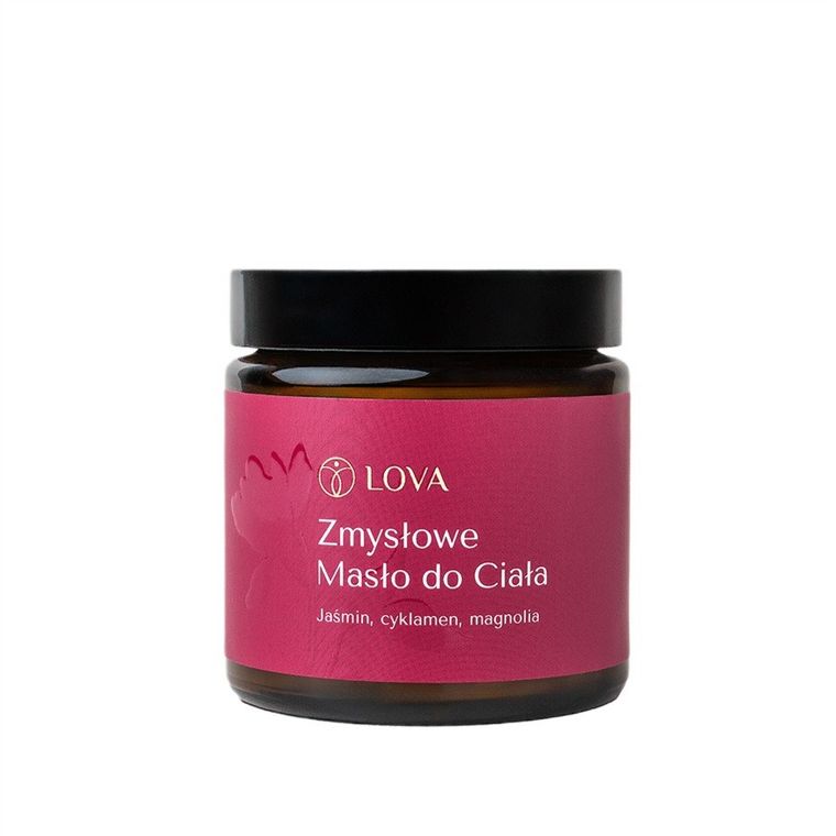 LOVA, zmysłowe masło do ciała, Jaśmin Cyklamen Magnolia, 120 ml