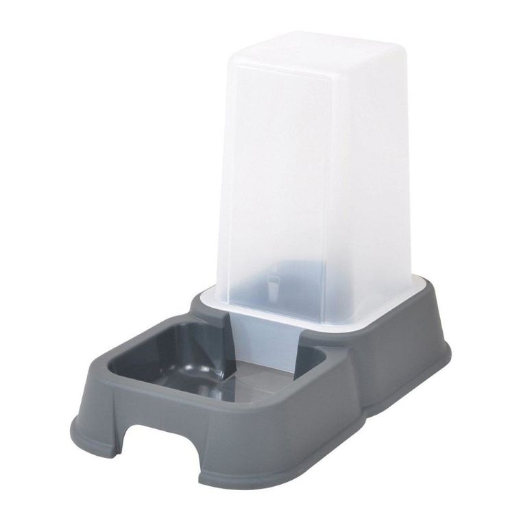 Love Story, dozownik na suchą karmę i wodę, 3, 5 l, szary