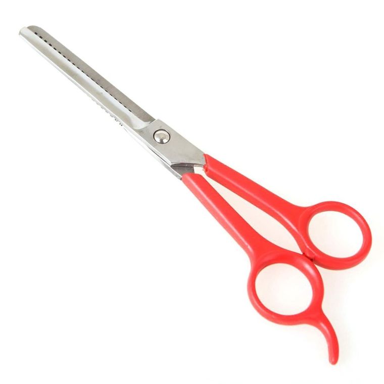 Love Story, nożyczki dla psa groomerskie, stal nierdzewna, 15 cm, pomarańczowe