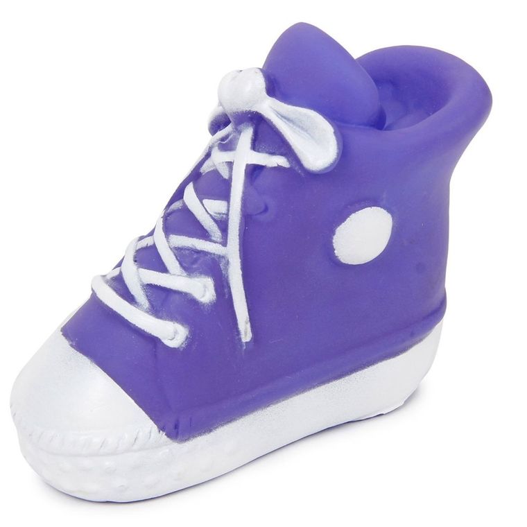 Love Story, zabawka dla psa, but, piszcząca, 12,5 cm, fioletowa