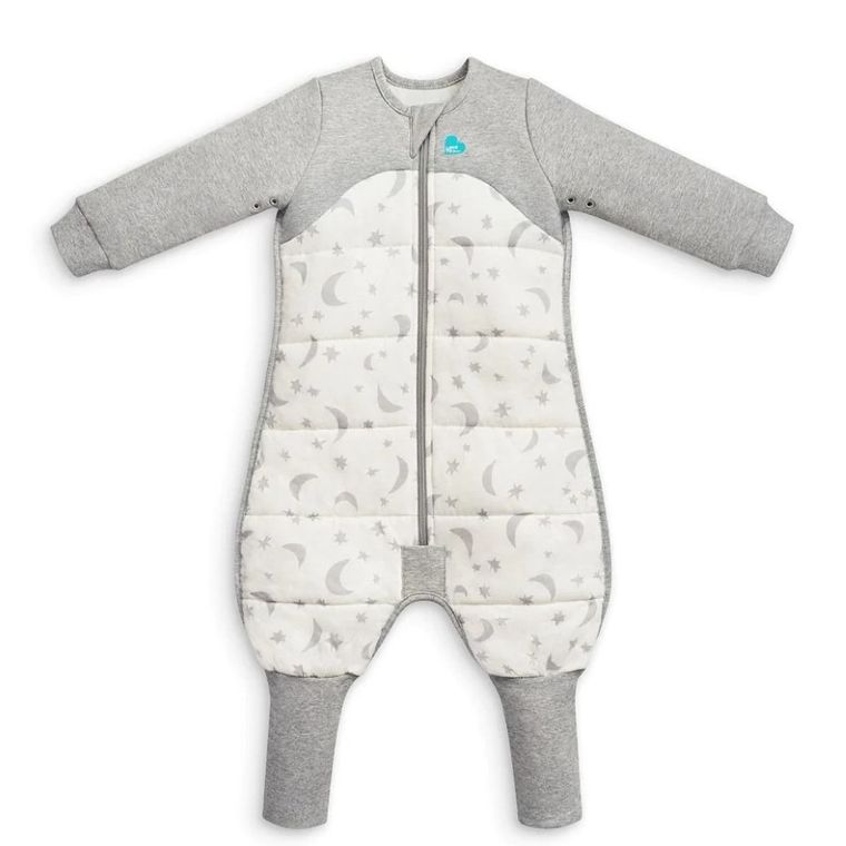Love to Dream, Organic&Merino, Etap 3, śpiworek z rękawkami i nogawkami, 2.5 TOG, 12-24 m, księżyc