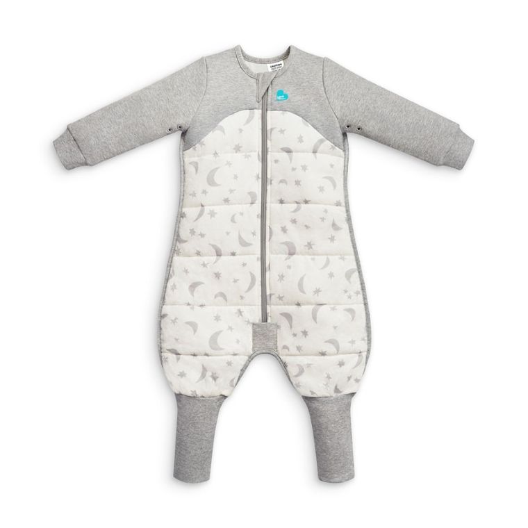 Love to Dream, Organic&Merino, Etap 3, śpiworek z rękawkami i nogawkami, 2.5 TOG, 6-12 m, księżyc