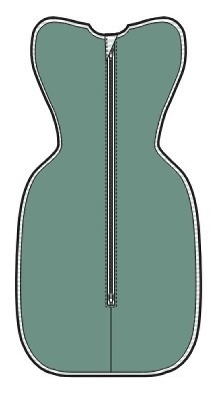 Love to Dream, Swaddle Up, Księżyc, otulacz, śpiworek, ciemny oliwkowy, TOG 1, rozmiar M