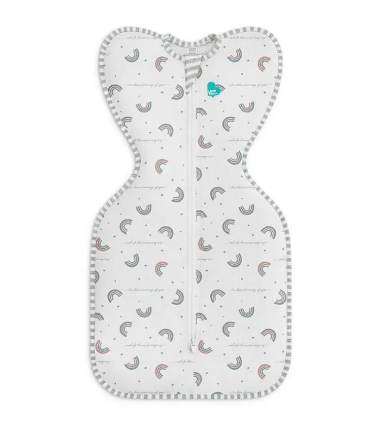 Love to Dream, Swaddle Up, otulacz, śpiworek, etap 1, tęcza, TOG 1, rozmiar XS