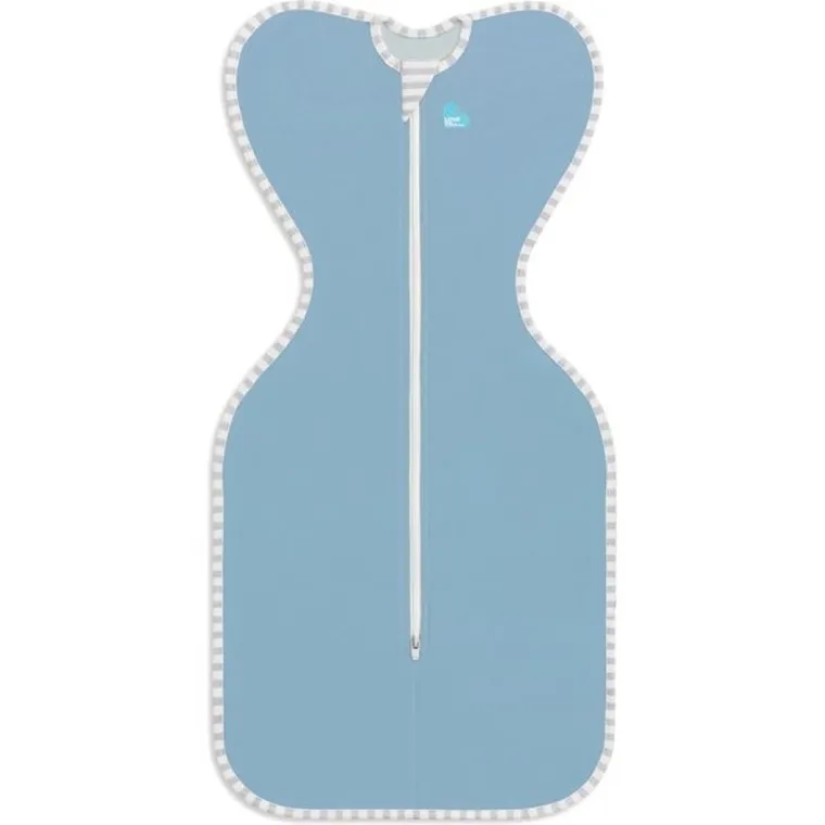 Love to Dream, Swaddle Up, otulacz, śpiworek, etap 1, TOG 1.0, dusty blue, rozmiar XS