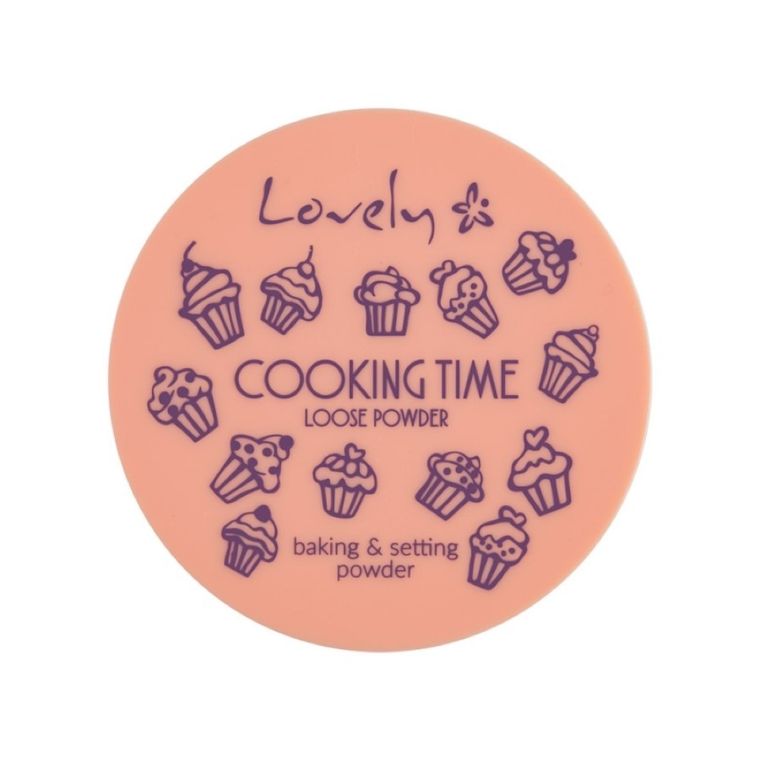 Lovely, Cooking Time Loose Powder, sypki puder do twarzy, 6g