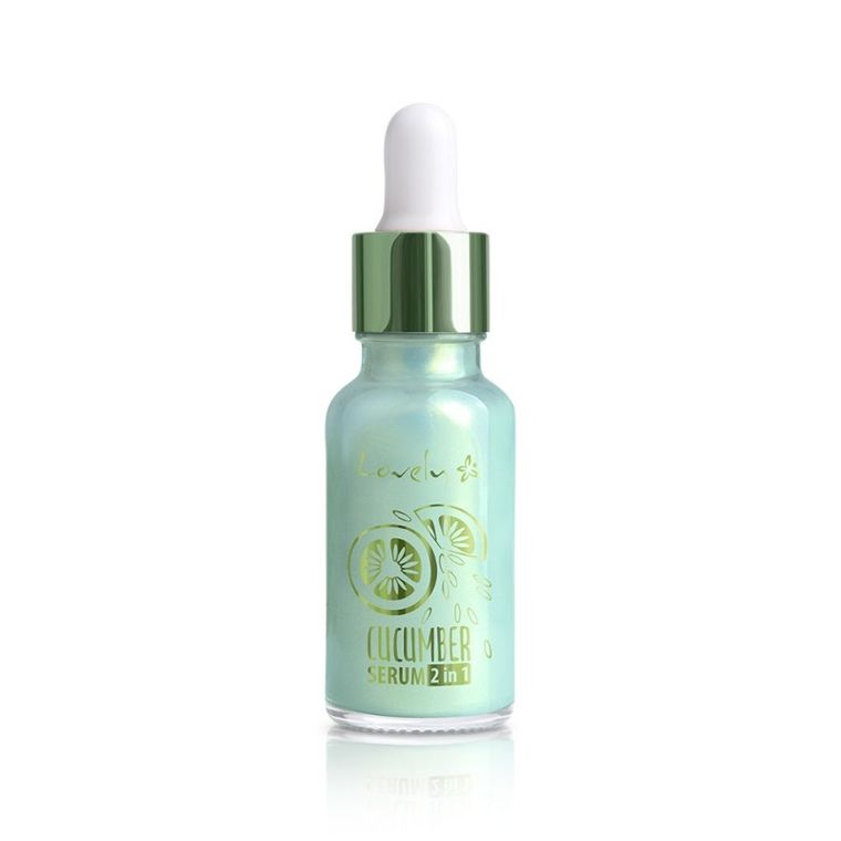 Lovely, Cucumber Serum 2in1, odżywczy primer do twarzy, 2w1