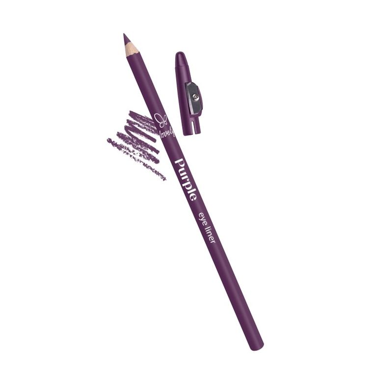 Lovely, eyeliner, kredka do oczu, purple