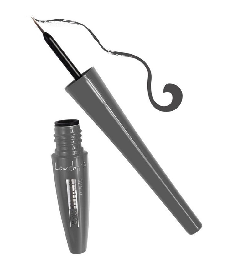 Lovely, Eyeliner Matte, matowy eyeliner do oczu, Grey, 2g