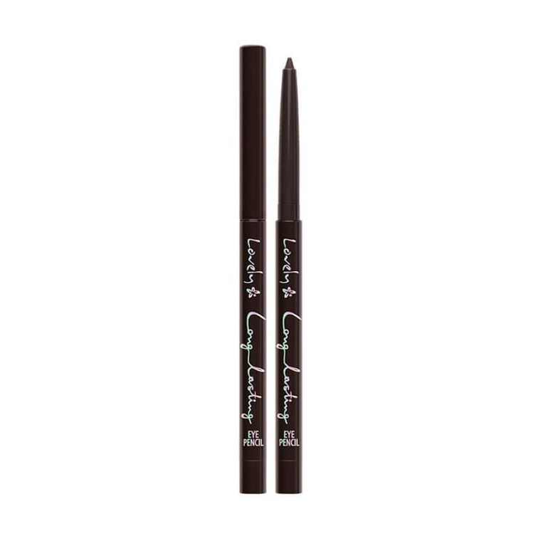 Lovely, Long Lasting Eye Pencil, automatyczna kredka do oczu o przedłużonej trwałości, 1 Black