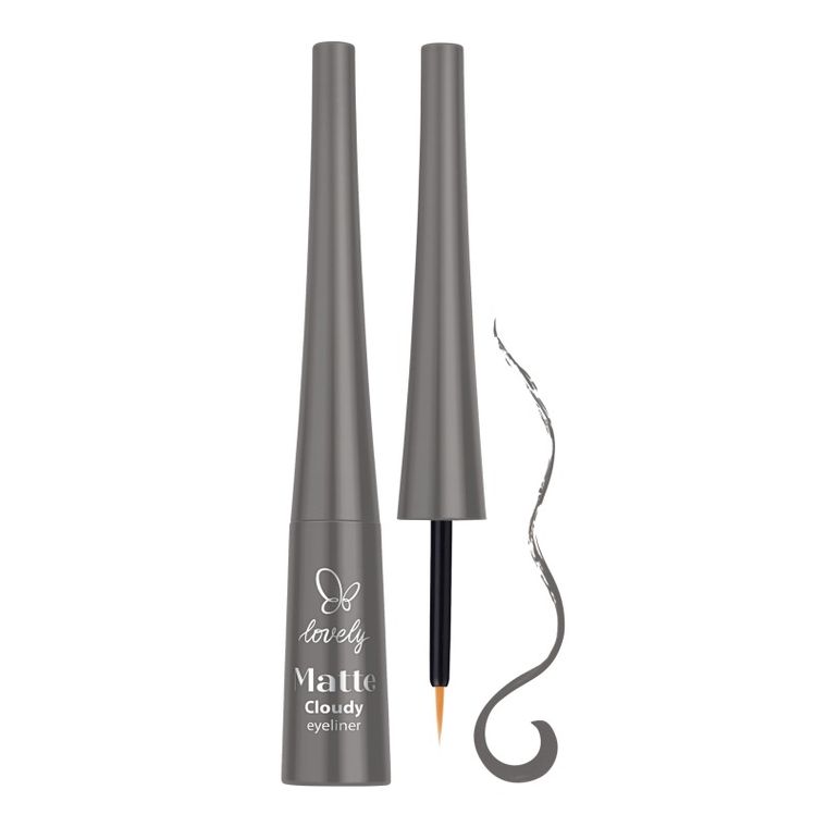 Lovely, Matte, matowy eyeliner, cloudy, 4g