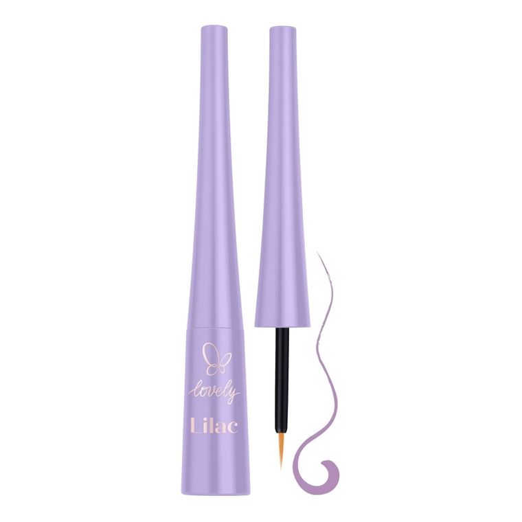 Lovely, Matte, matowy eyeliner, Lilac, 0.8g