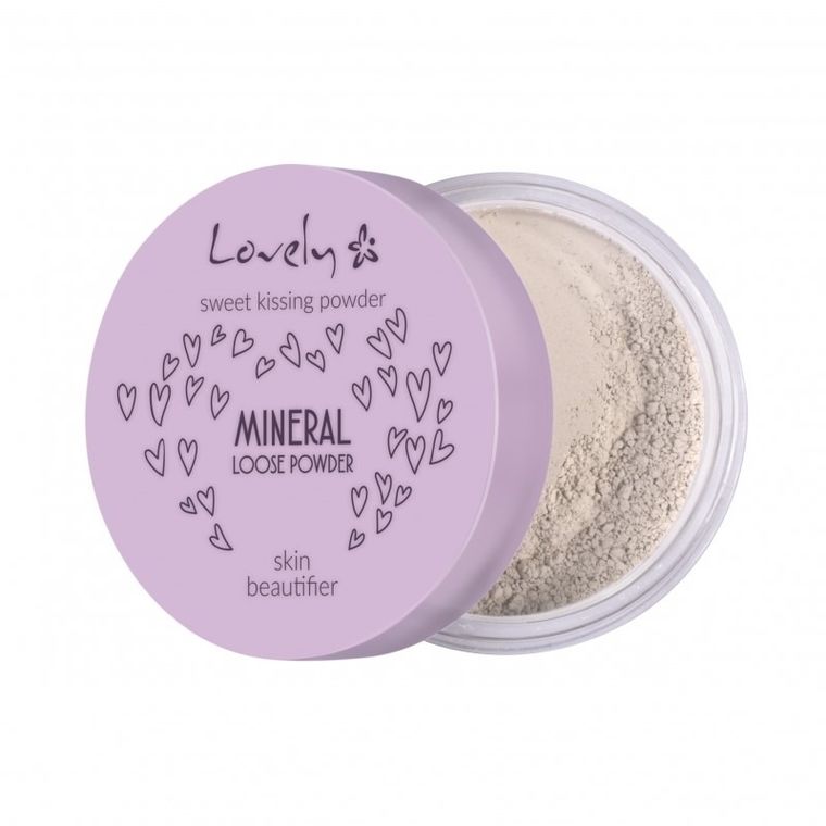 Lovely, Mineral Loose Powder, mineralny, silnie matujący puder do twarzy, 5.5 g