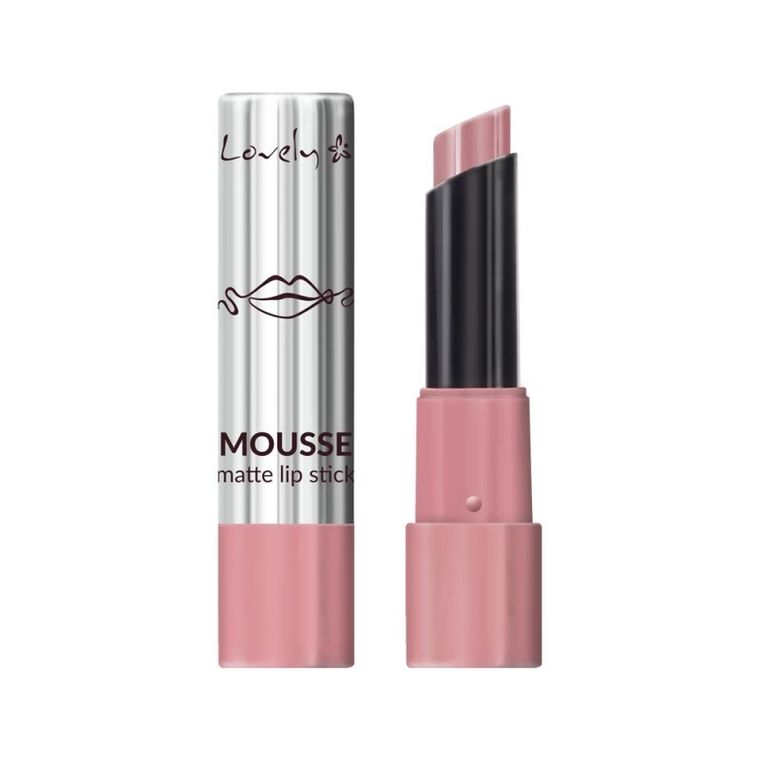 Lovely, Mousse Matte Lipstick, matowa pomadka do ust, nr 01