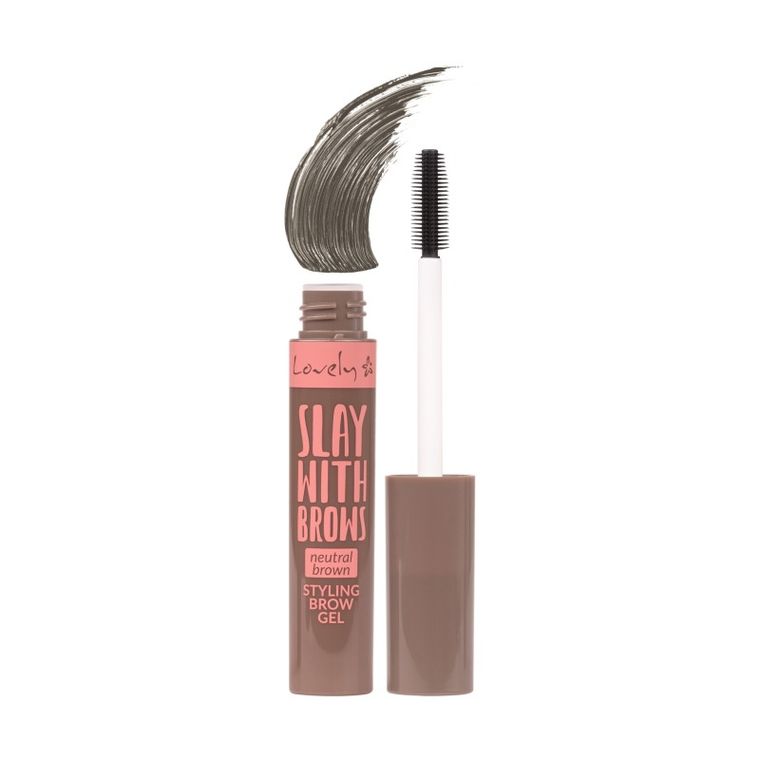 Lovely, Slay with Brows Styling Brow Gel, żel do stylizacji brwi 01, 3.1g