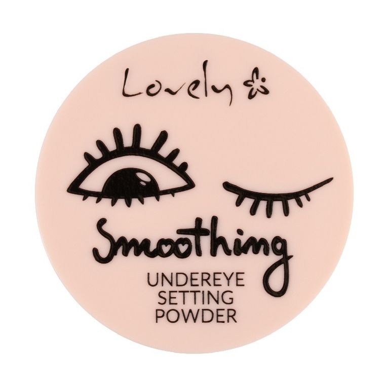 Lovely, Smoothing Undereye Setting Powder, korygujący lekki puder sypki pod oczy, 3g