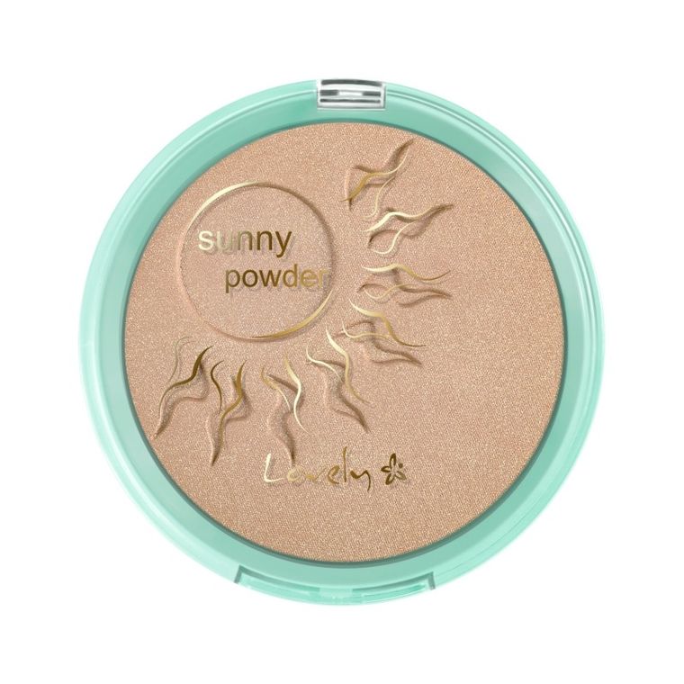 Lovely, Sunny Powder, słoneczny puder brązujący do twarzy i ciała Satin, 16g
