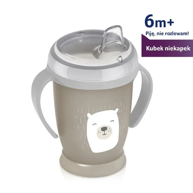 Lovi, Buddy Bear Junior, kubek niekapek, 6m+, 250 ml