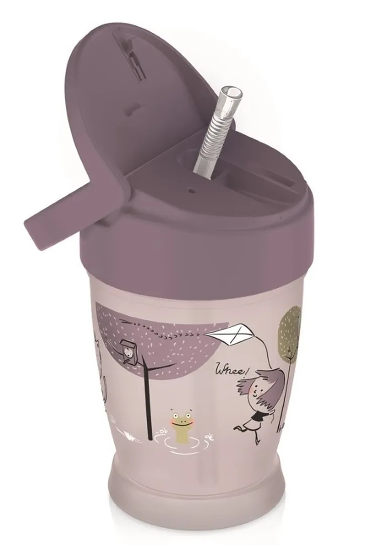 Lovi, Lovely Girl Junior, kubek ze słomką, 250 ml