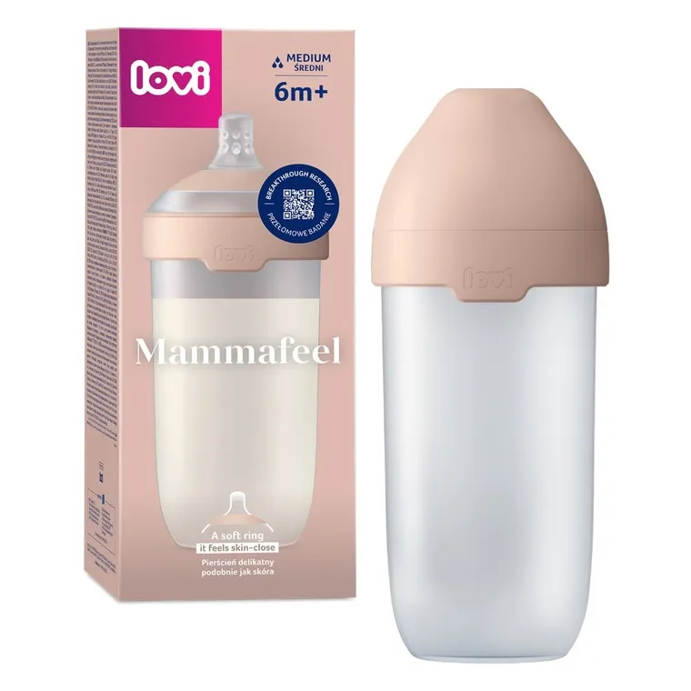 Lovi, Mammafeel, butelka, 6m+, 330 ml