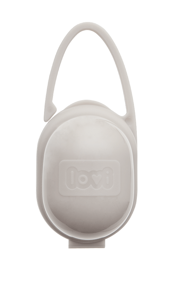 Lovi, pojemnik do smoczków, beżowy