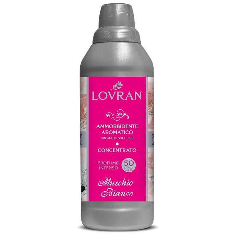 Lovran, koncentrat do płukania tkanin, muschio bianco, 1000 ml
