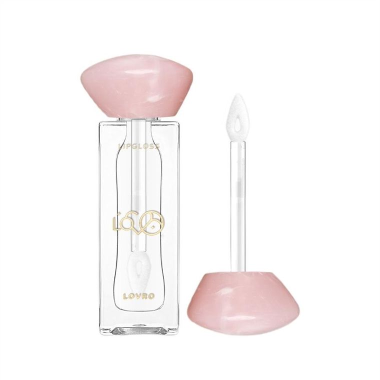 Lovro, Bloo mlight Lipgloss, błyszczyk optycznie powiększający usta z efektem chłodzenia, 01 Pure Shine, 5.5g