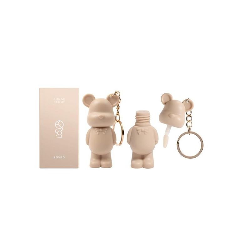 Lovro, Sugar Teddy, błyszczyk do ust z drobinkami, 1.4g