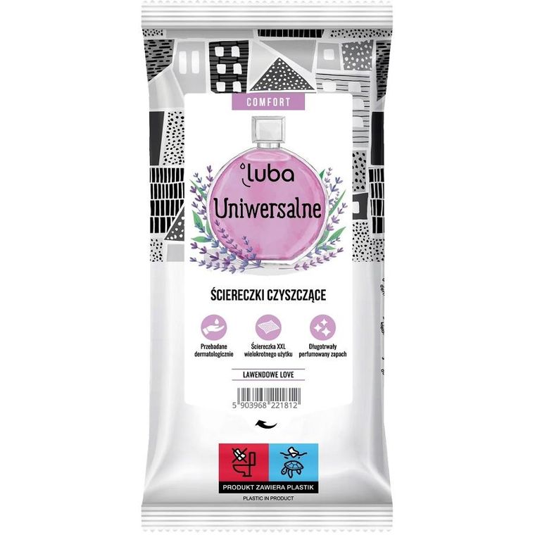 Luba, Comfort, ściereczki czyszczące, uniwersalne, 32 szt.