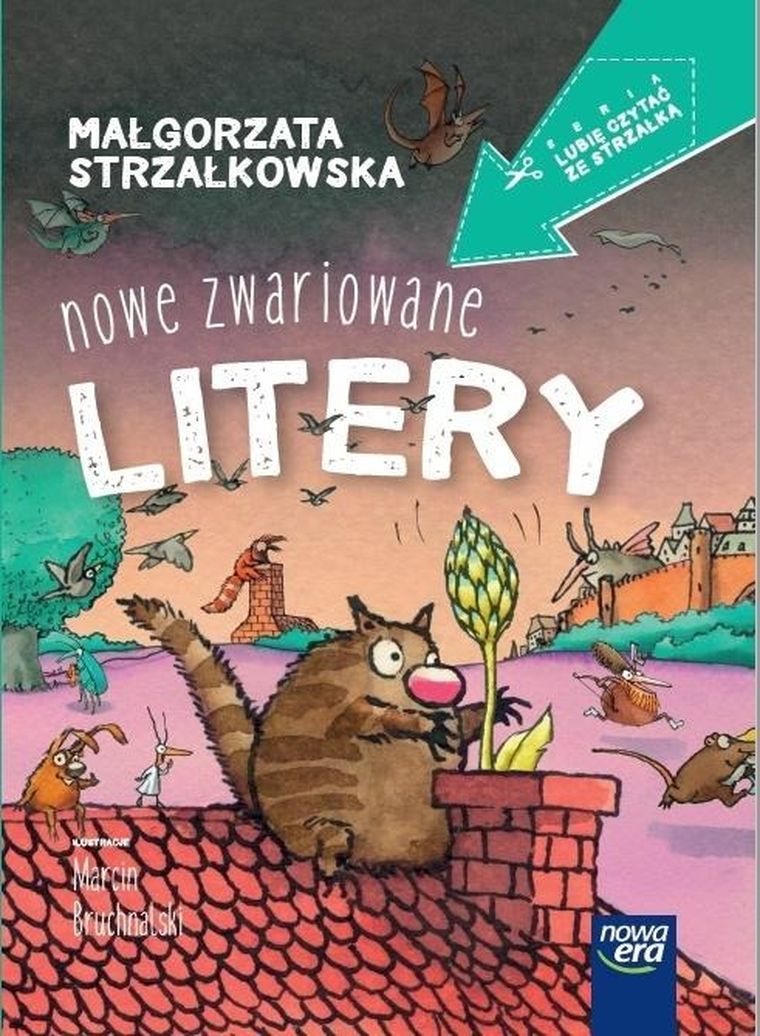 Lubię czytać ze strzałką. Nowa zwariowane litery