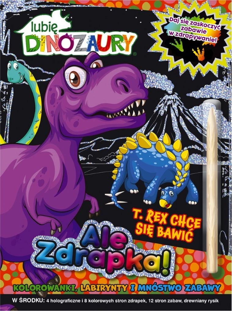 Lubię Dinozaury. Ale zdrapka!