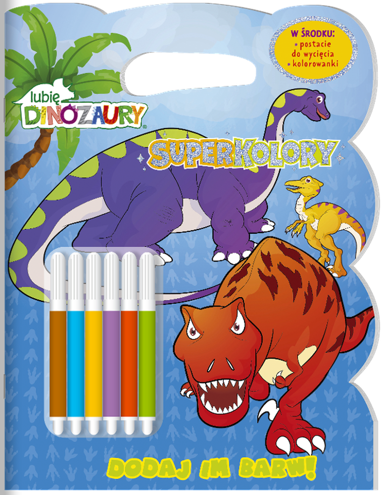 Lubię dinozaury. Superkolory
