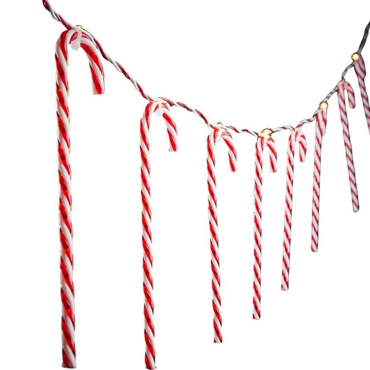 Luca, girlanda świetlna, biały ciepły, 10 LED