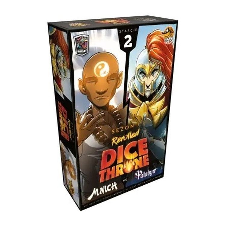 Lucky Duck Games, Dice Throne, Starcie 2: Mnich vs. Palladyn, gra kościana