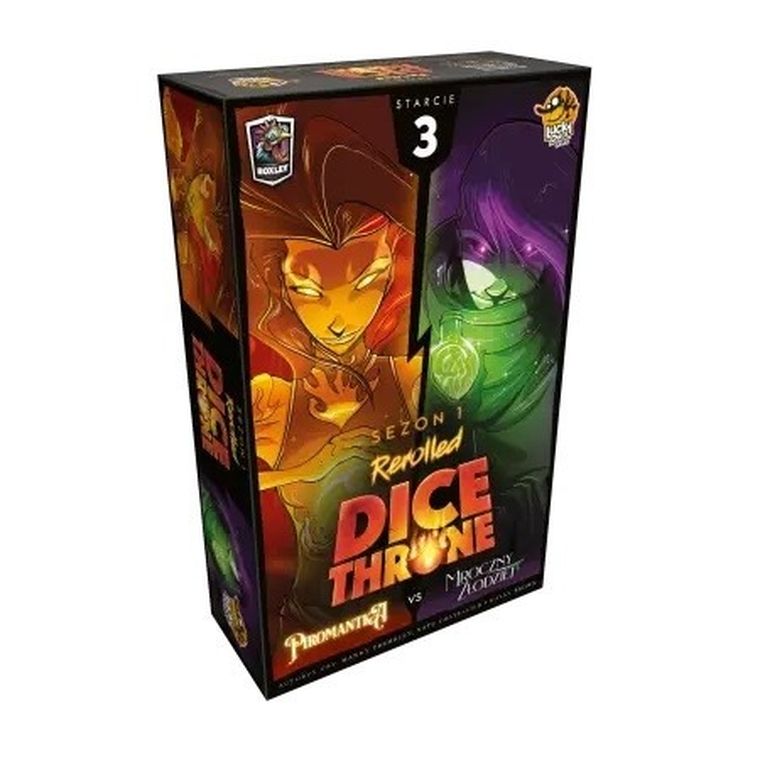 Lucky Duck Games, Dice Throne, Starcie 3: Piromantka vs. Mroczny złodziej, gra kościana