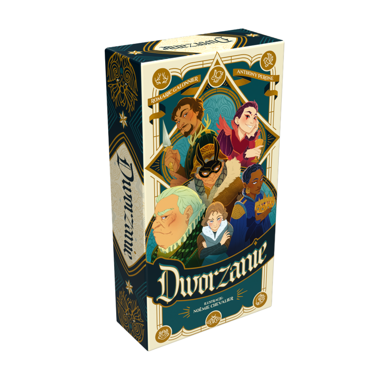 Lucky Duck Games, Dworzanie, gra karciana