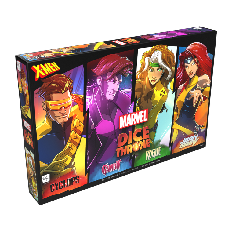 Lucky Duck Games, Marvel X-Men, Dice Throne: Cyclops, Gambit, Rogue, Jean Grey, gra strategiczna